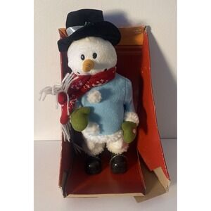 Gemmy  Home Depot Jolly Dancer Snowman Animated Sings Jingle Bells New 2008